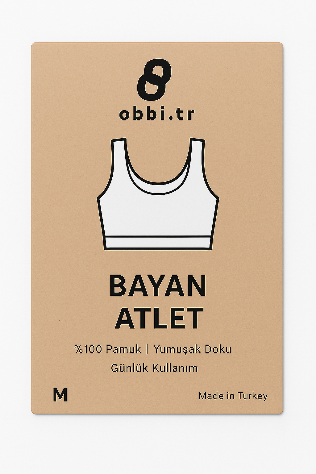 Kadın Atlet Bronz Mini Paket