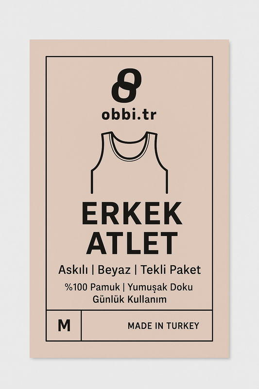 Erkek Atlet Bronz Mega Paket